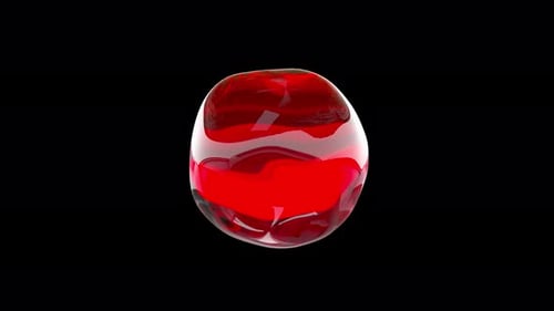 Clear Drop of Wine or Blood