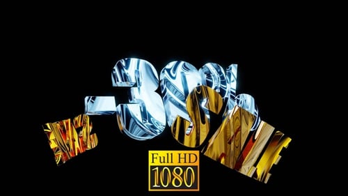 Animated Metallic 30% and Sale Text Reveal