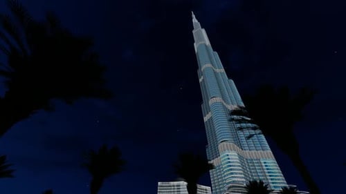 Burj Khalifa at Night