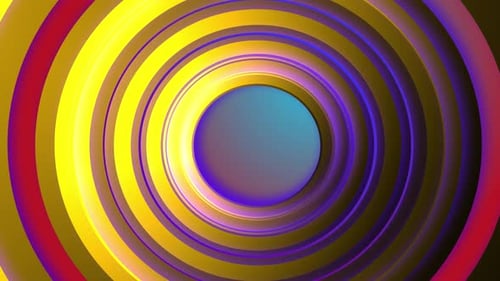 abstract background with circle flute icon