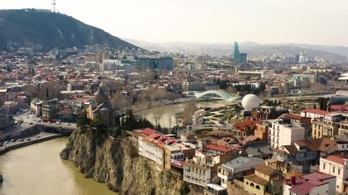 Aerial View of Tbilisi