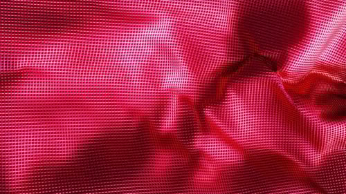 Abstract Red Grid Wave Motion Background Animation