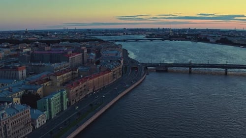 Luftaufnahme von St. Petersburg 114