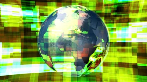 Braune bunte Technologie Nachrichten Weltraum-Hintergrund