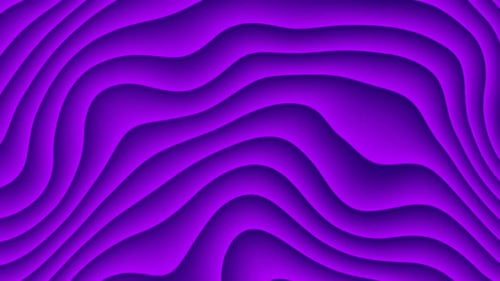Animated Abstract Purple Wavy Fluid Background Loop