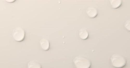 Abstract water drops on grey background, macro, Bubbles close up