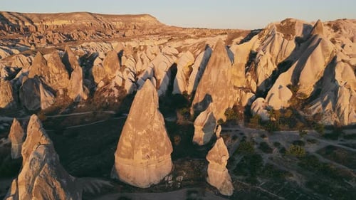 Adventure in Turkey tourist destination Cappadocia valley