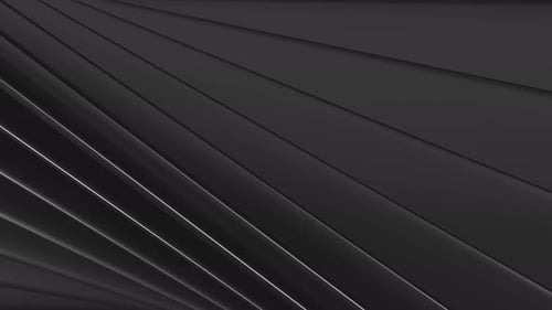 Abstract Black Wavy Lines Seamless Loop Background