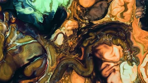 Diffusion de peinture alimentaire colorée abstraite 038