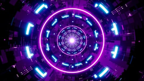 Music Beat Light Tunnel