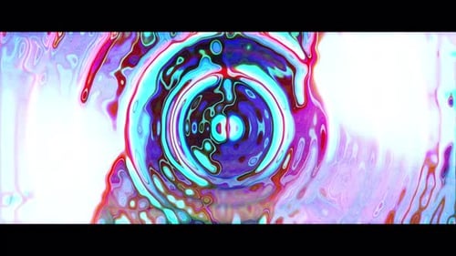 Vibrant Glitch Effect Abstract Motion Background Loop