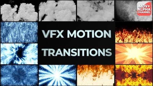 VFX Motion Transitions | Motion-Grafikpaket