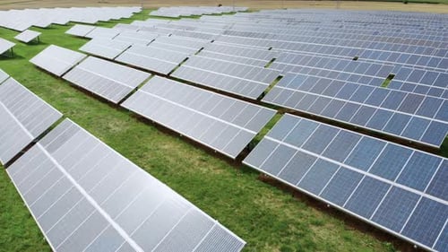 Solar Panels Big Solar Farm