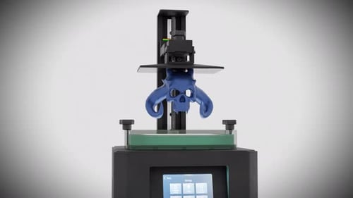3D Printer Demon Mask Printing