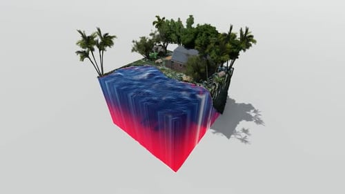 Isometrisches Land