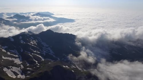 Mountains Over the Cloud Sea