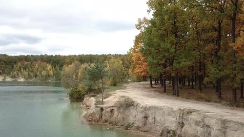 Wilder Wald und See
