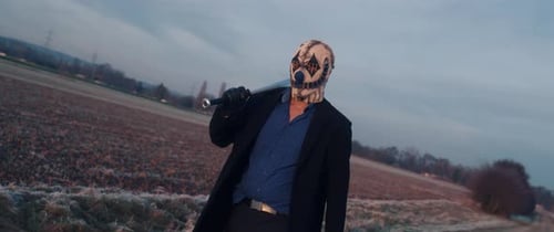Evil Man on a Field
