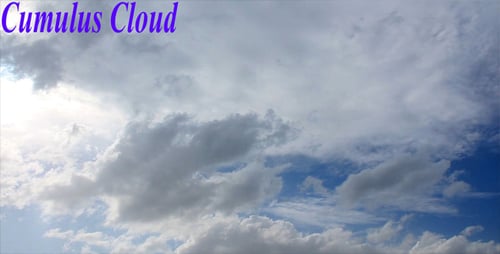 Majestic Clouds Drifting Across a Blue Sky