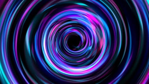 Abstract Gradient Luminous Swirling Glowing Tech Background