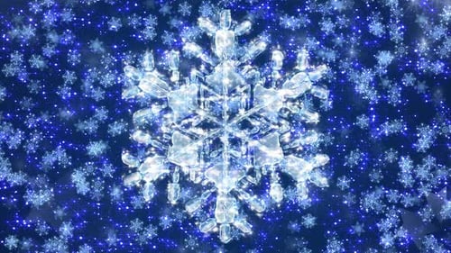 4k Big Snowflake
