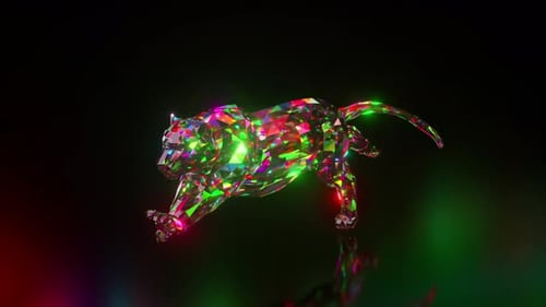 Sammlung von Diamant-Tieren