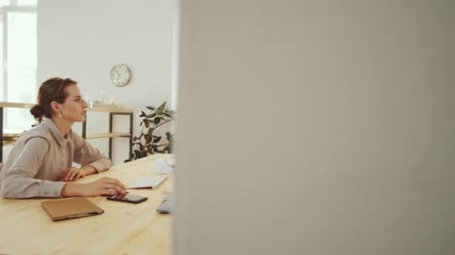 Creative Professionals Collaborate in Modern Office