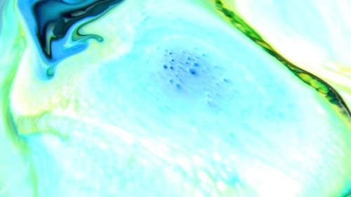 Abstract Colorful Liquid Ink Swirls Background