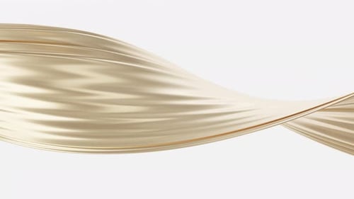 Lignes courbes fluides abstraites