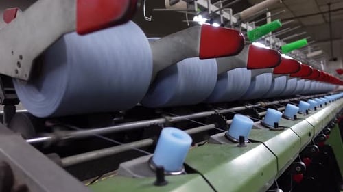 Yarn and Fabric Textile Factory