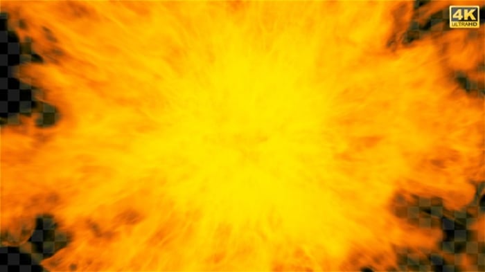 Realistic Fire Explosion Transition Effect, Transitions Motion Graphics ...