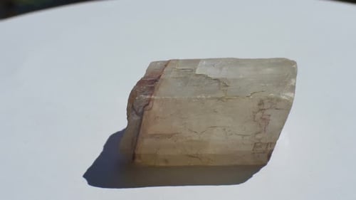 Minéral de calcite cobaltoane