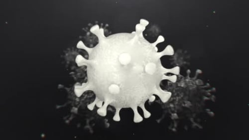 3D Virus Cell Replication Animation