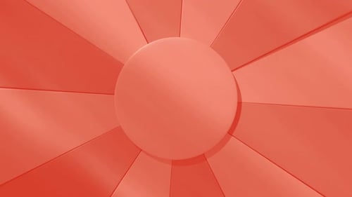 Comic Style Background Pop Rays Orange Color