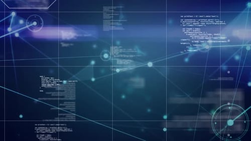 Network of connections and data processing