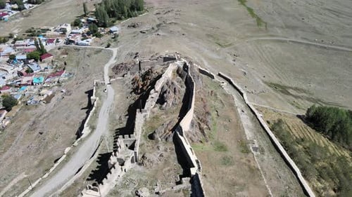 old castle ruins Anatolia