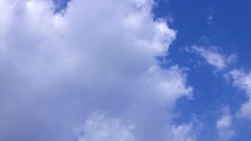 Soft Clouds On Sky