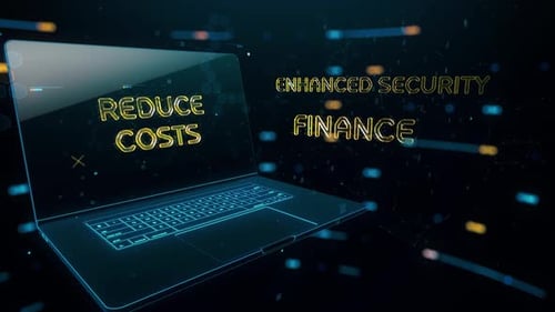 Blockchain Technology with Digital Technology Concept