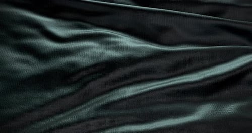Elegant Dark Rippling Cloth Seamless Loop Background