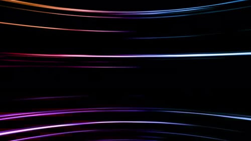 Moving Futuristic Speed Light Trails Background