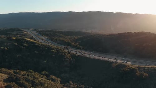 Autos auf der Autobahn