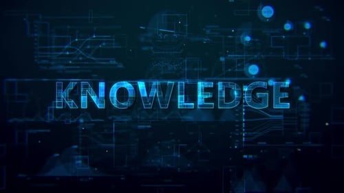 Knowledge Digital Data Text Hd