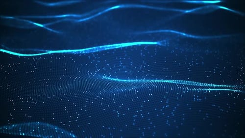 Technology digital wave background concept.