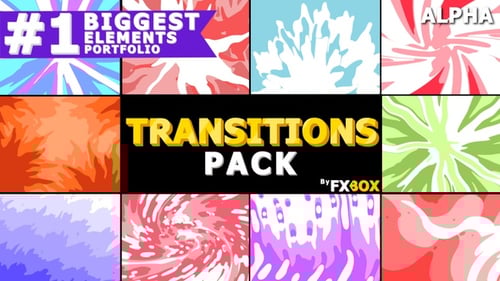 Cartoon Liquid Smooth Transitions Pack