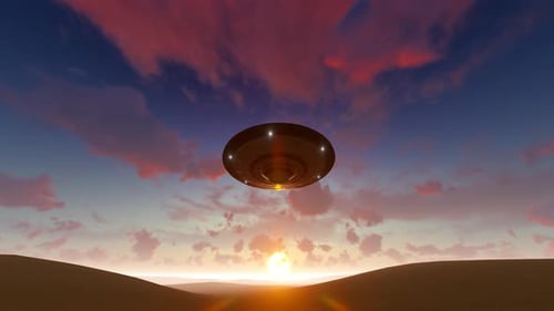 Ufo In The Desert