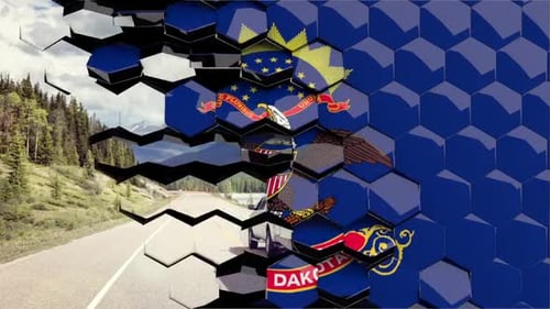 Hexagonal Grid Reveal Transition