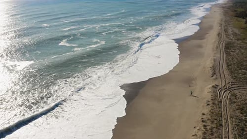 Stormy and Furious Ocean Waves