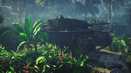 Tank in The Jungle