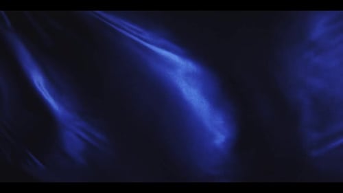 Abstract Blue Fabric Motion Background