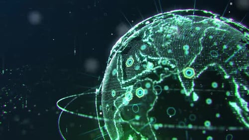 Global News Digital Background Right Loop